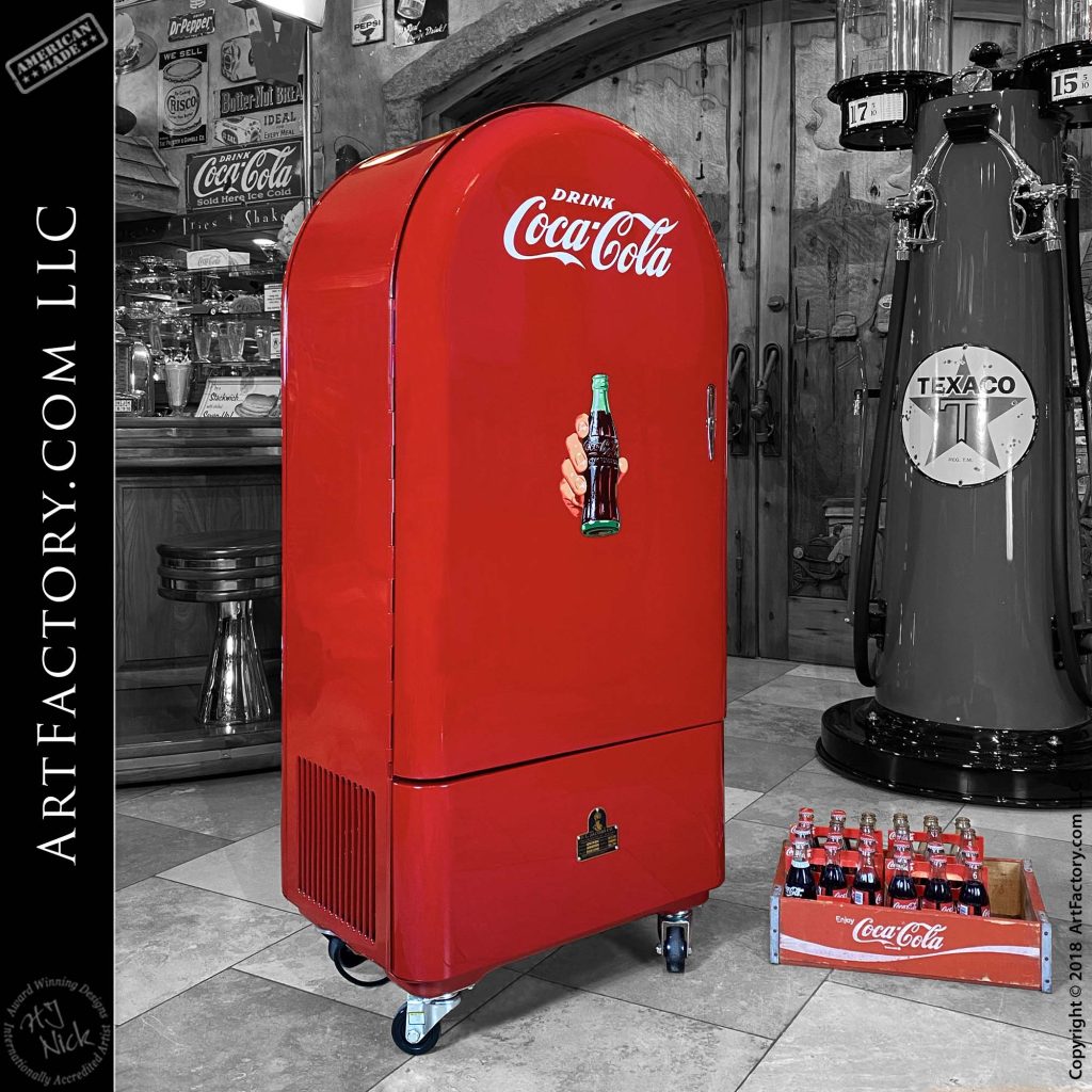 Jacobs 26 Coca-Cola Machine: Vintage Restored 10 Cent Soda Vendor