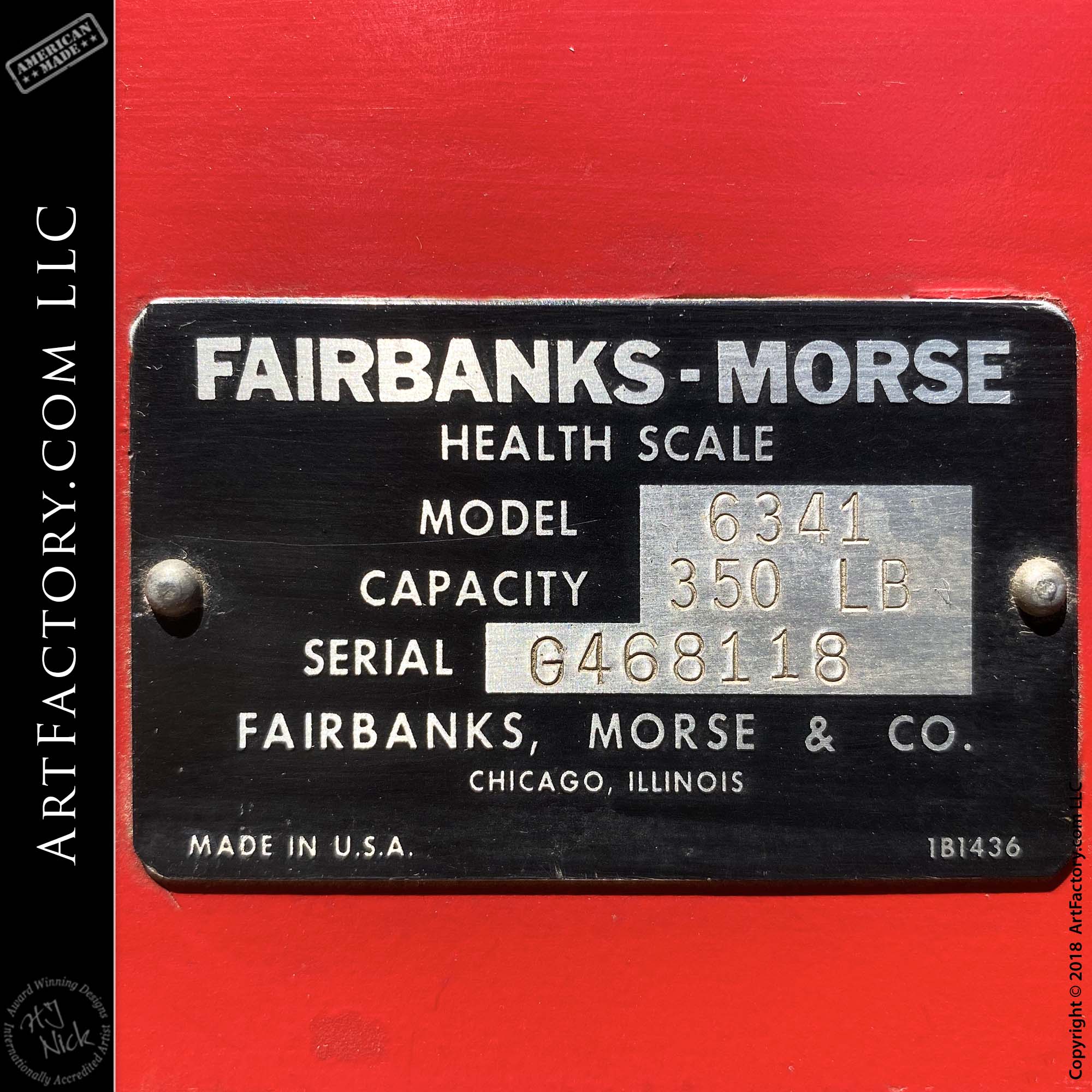 Vintage Fairbanks-Morse Coca-Cola "Butler" Scale
