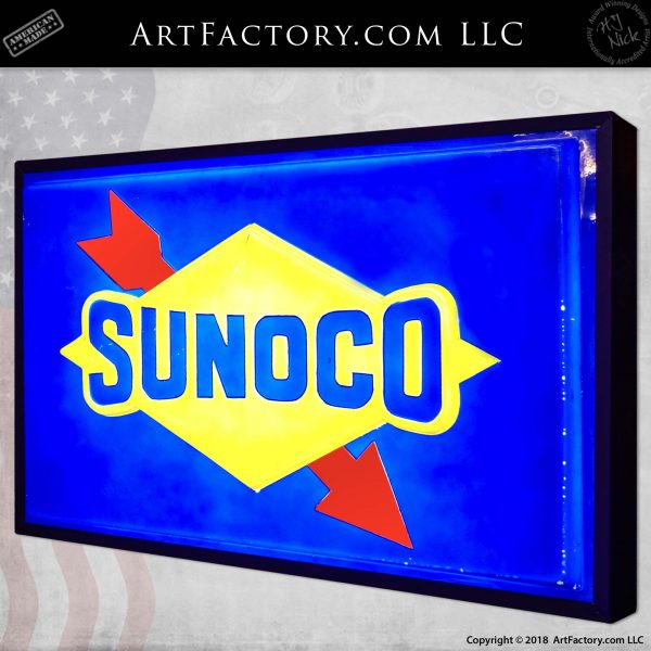 Acrylic Gas Station price sign number Marathon  BP  Sunoco collectable 