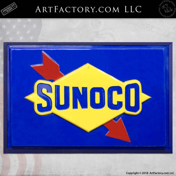 Acrylic Gas Station price sign number Marathon  BP  Sunoco collectable 