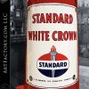 Vintage Wayne 615 Standard White Crown Visible Gas Pump