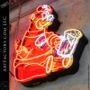 Vintage Neon A&W Bear Sign