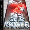 Vintage Rare Ohio Power Reddy Kilowatt Neon Sign