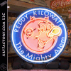 Vintage Neon Reddy Kilowatt Sign