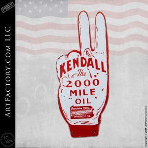 Vintage Kendall Peace Sign