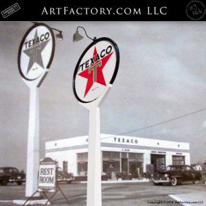 Vintage Texaco Gas Station Sign