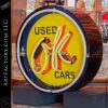 Vintage Used Ok Cars Neon Sign