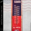 Vintage Atlas Perma-Guard Sign