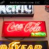 Vintage Neon Drink Coke Sign