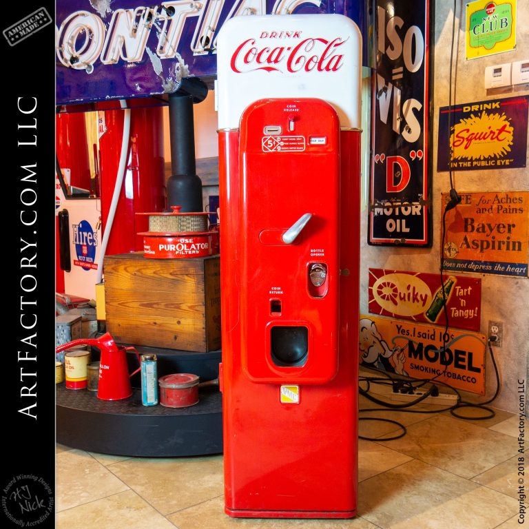 Vendo 44 Coke Machine: Extremely Rare Original 1950's Survivor Vendor
