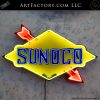 Vintage Sunoco Neon Sign