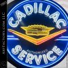 Retro-Neon-Cadallic-Service-Sign