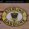 Vintage Sterling Ethyl Gasoline Sign