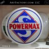 Skelly Powermax Gas Pump Globe