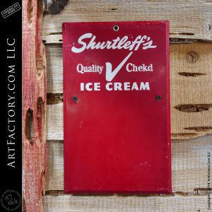 Shurtleff's Ice Cream Sign