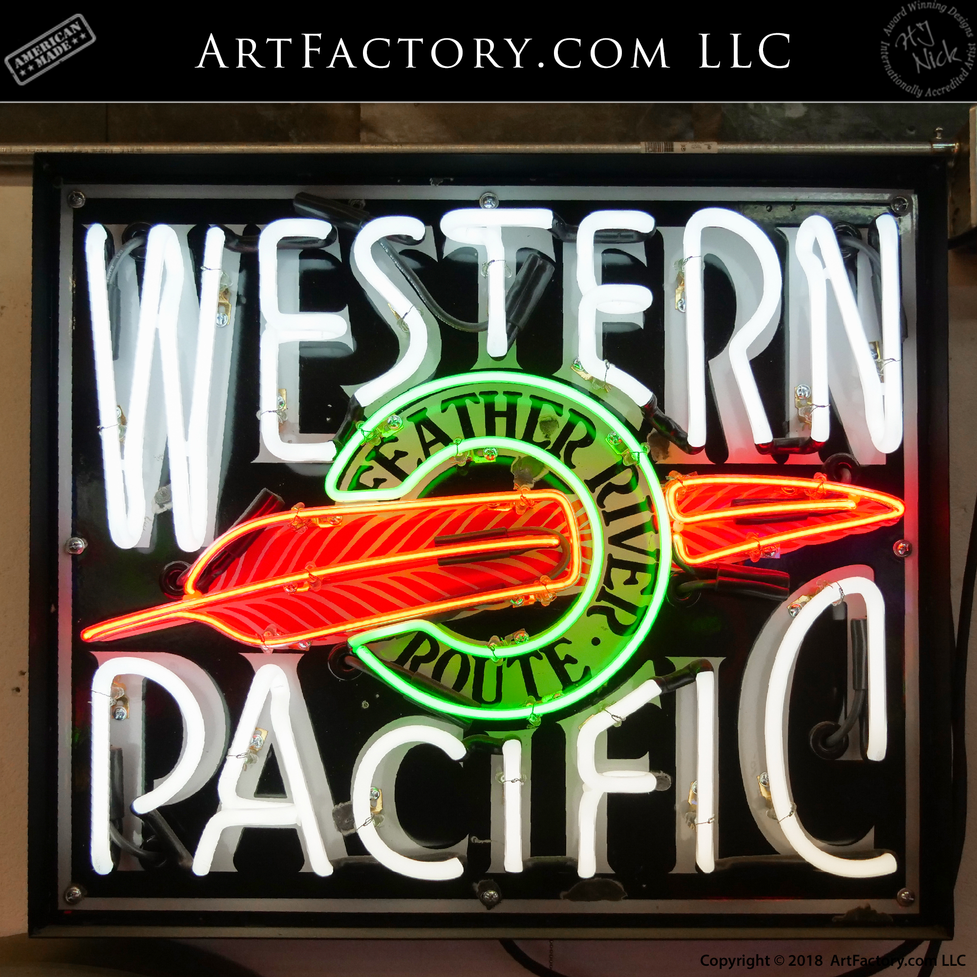 Western Pacific Feather Neon