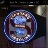Neon Standard Polarine Oil Sign