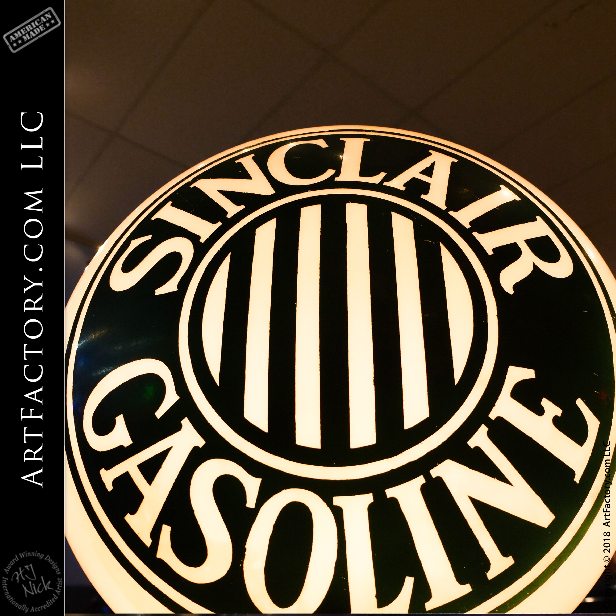 Original Sinclair Gasoline Globe