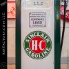 Vintage Green Sinclair Gasoline Pump