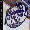 Vintage Goodrich Tires Sign