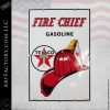 Vintage Texaco Fire Chief Sign