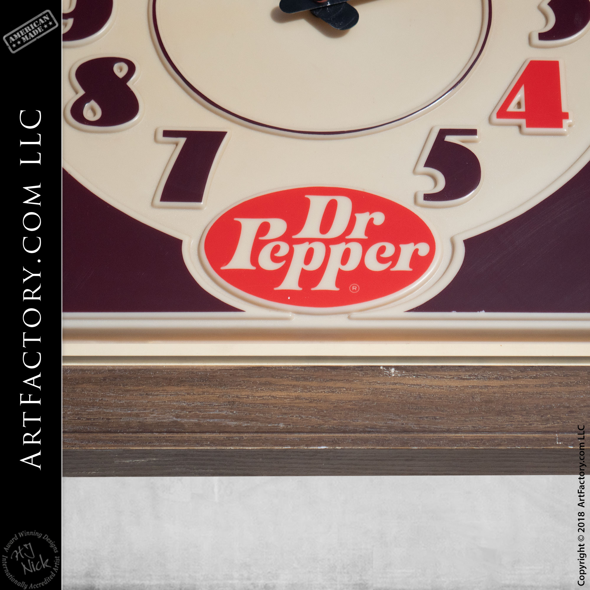 Old Dr Pepper Clock