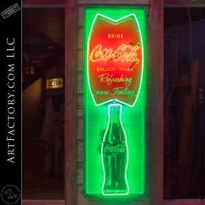 New Vintage Drink Refreshing Coke Neon Sign