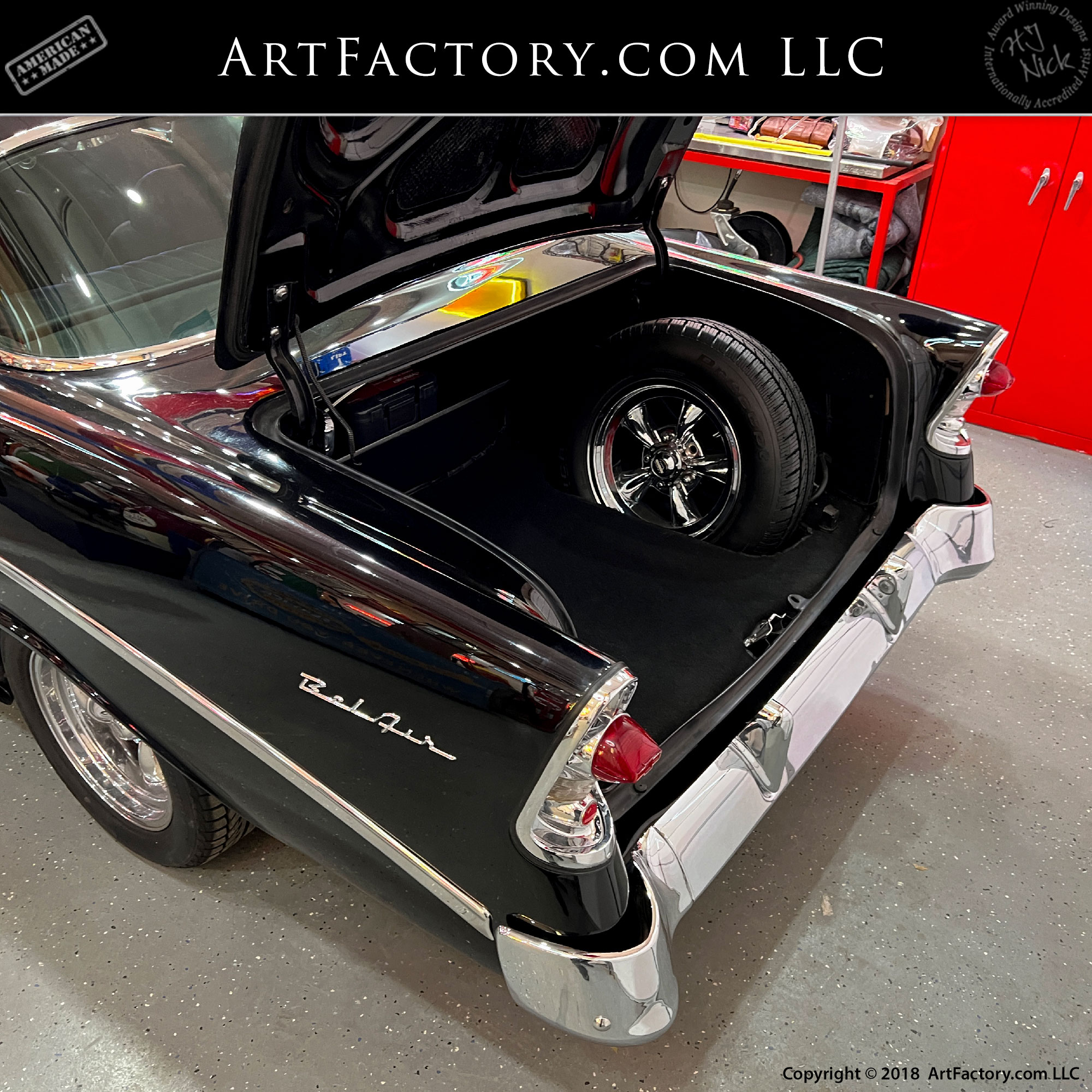 Vintage 56 Chevy Cruiser Car Betty