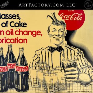 Vintage Free Coke Sign