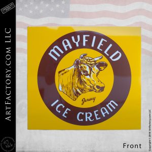 Vintage Mayfield Ice Cream Flange
