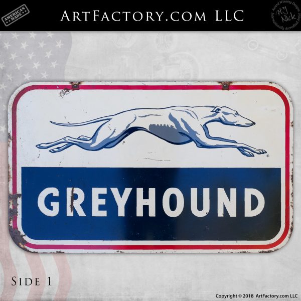 Vintage Greyhound Sign