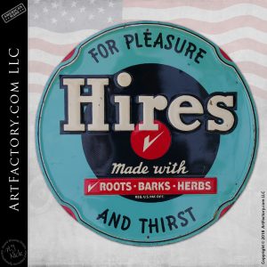 Vintage Hires for Pleasure Sign