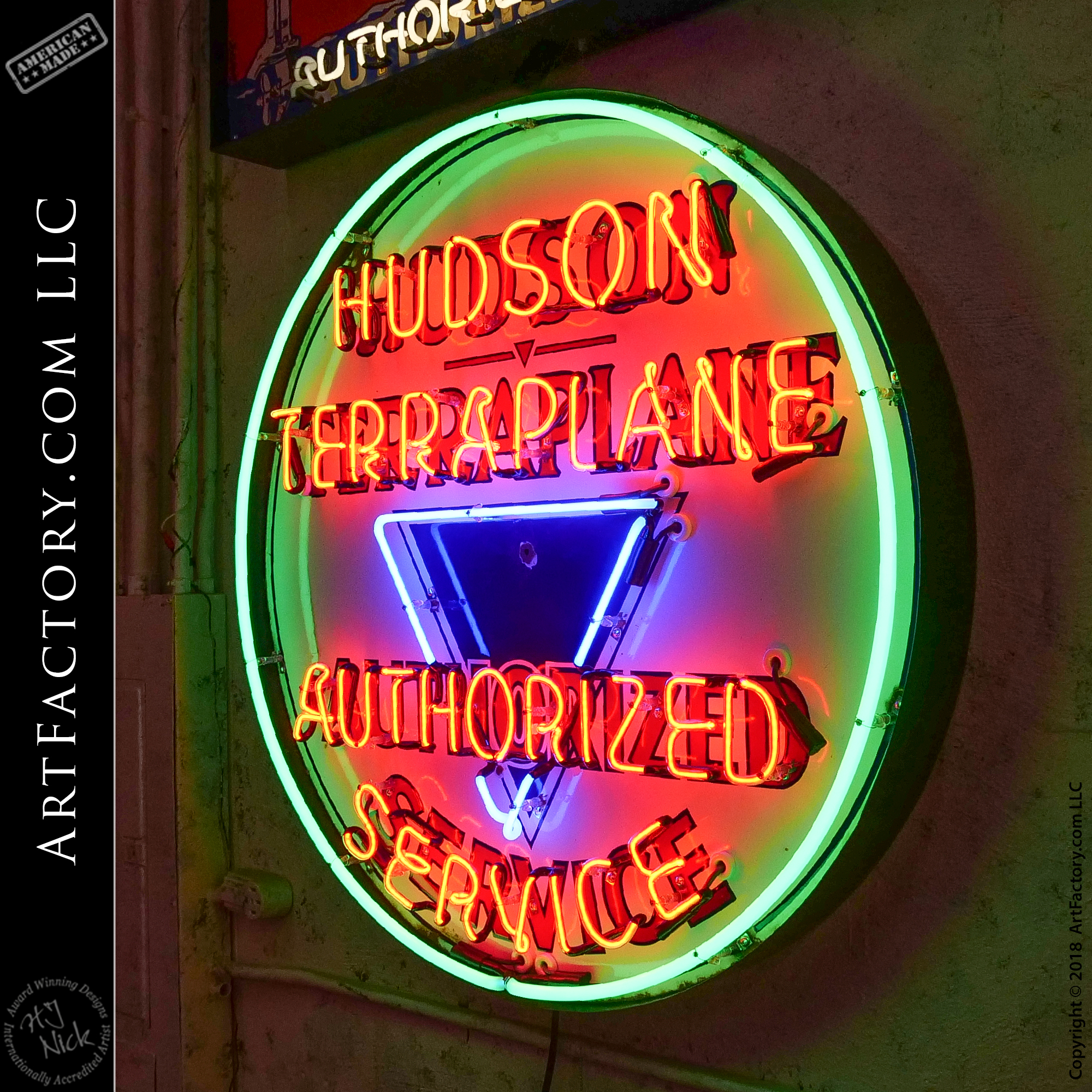Hudson Terraplane Neon Sign
