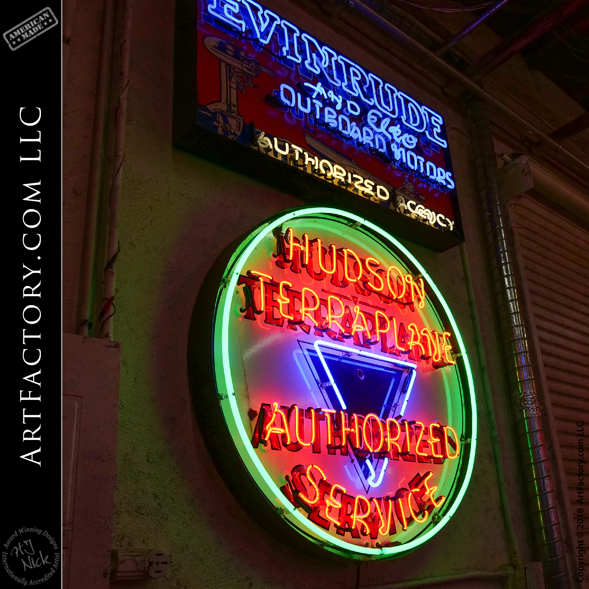 Hudson Terraplane Neon Sign