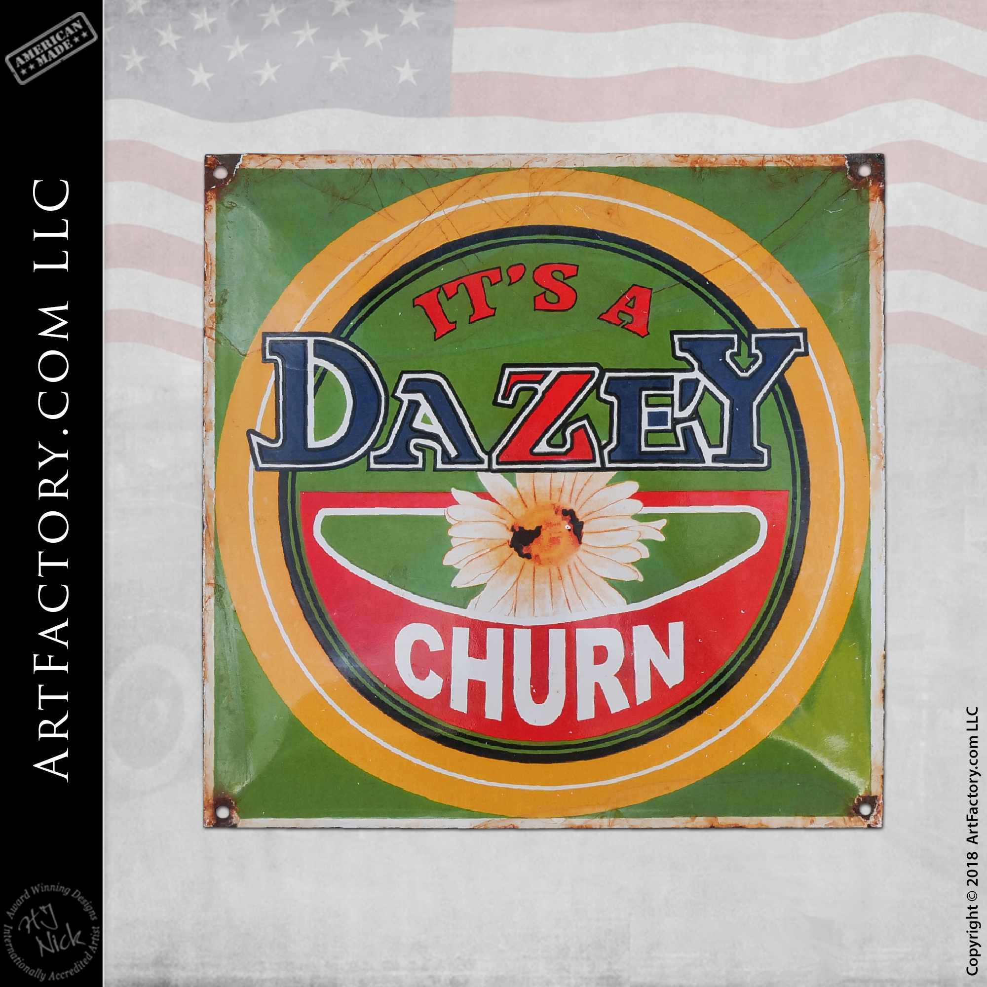 Dazey Churn Sign