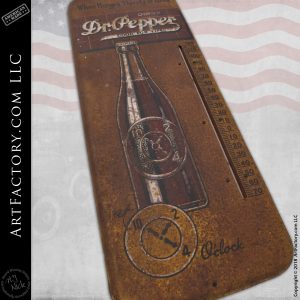 Drink Dr. Pepper Thermometer Sign