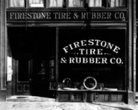 first Firestone store