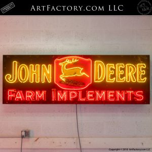 New Vintage John Deere Farm Neon Sign
