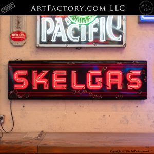 Vintage Skelgas Neon Sign