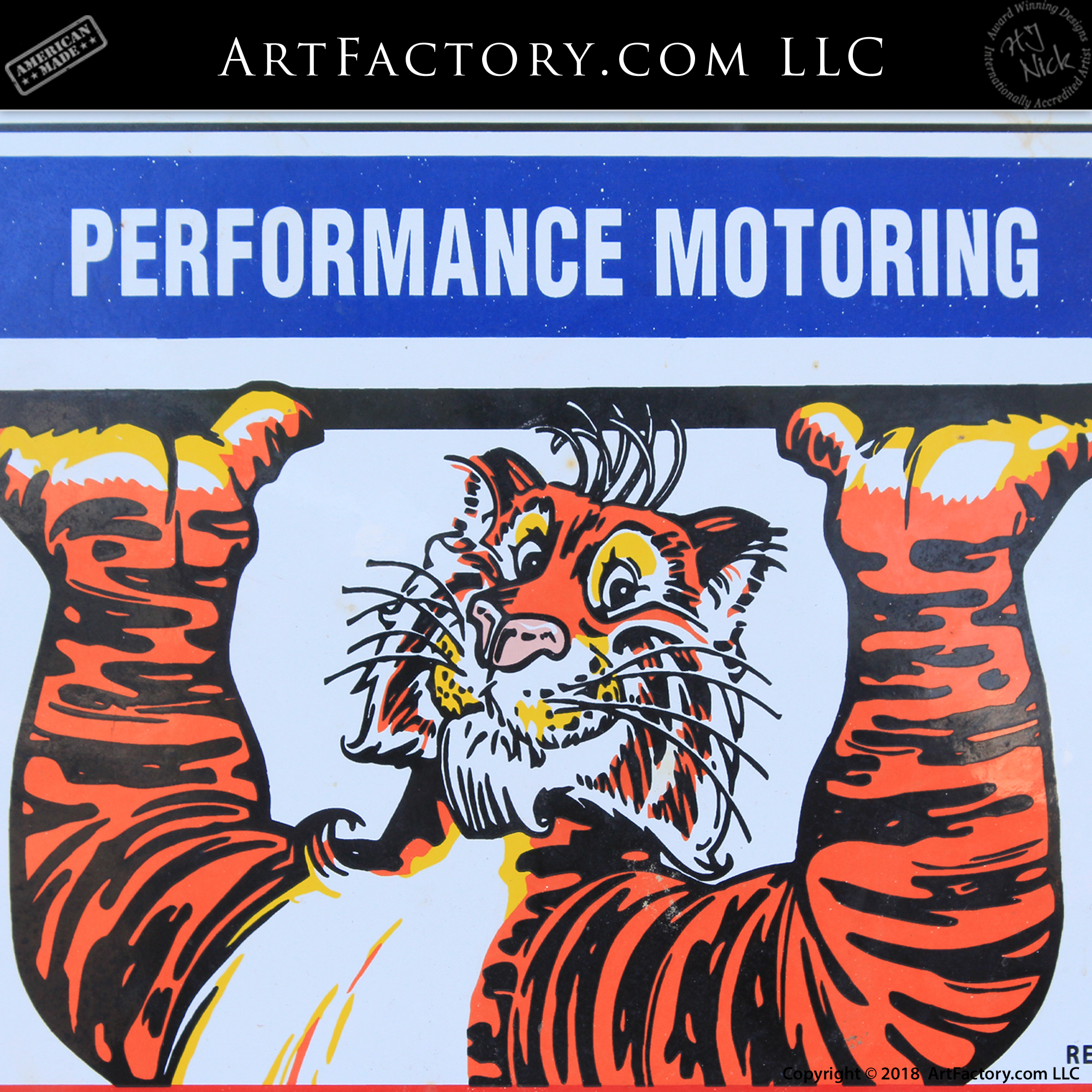 Esso Performance Motoring Tin