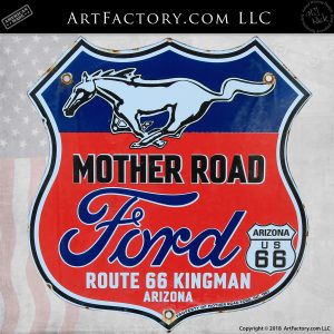 Ford Mother Road Sign