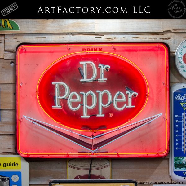 New Vintage Neon Dr Pepper Soda Sign