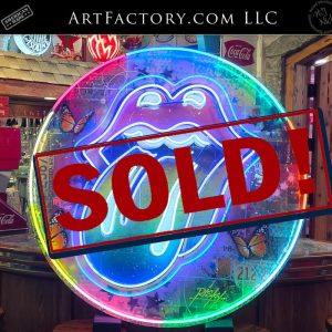 HJ Nick commissioned to restore Rolling Stones retro art made by LA artist Risk - RS1971