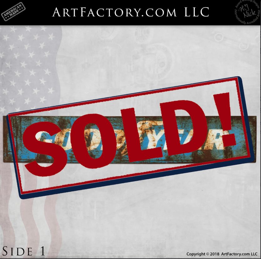 GoodYear Sign2_SOLD!