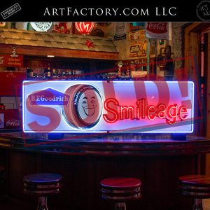 BFGoodrich Smileage Vintage Tire Neon Sign - NS4250