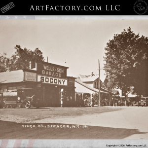 Old Gas Station  - American Service Station - GS484