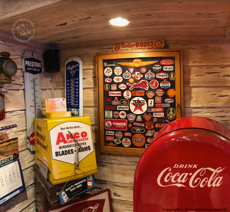 Vintage American petroliana collection