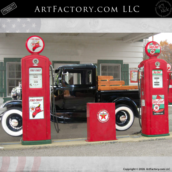Vinatage Gas Station - Model A - Genuine Americana - GS25