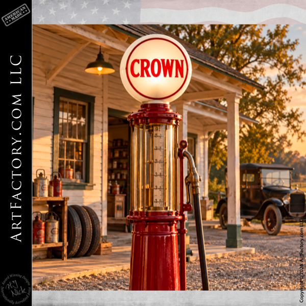 Crown Milk Glass Globe - MG2150