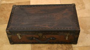 Leather Suitcase - NWMC651
